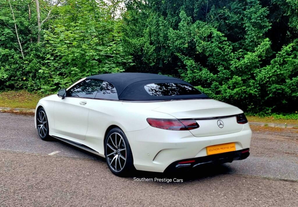 Mercedes-Benz S Class 4.0 S560 V8 Biturbo Amg Line Premium Cabriolet G White #6
