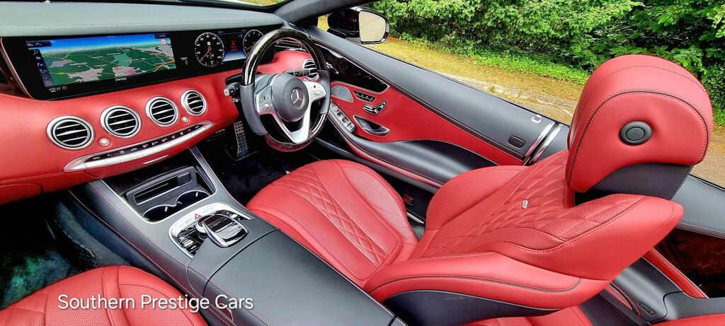 Mercedes-Benz S Class 4.0 S560 V8 Biturbo Amg Line Premium Cabriolet G White