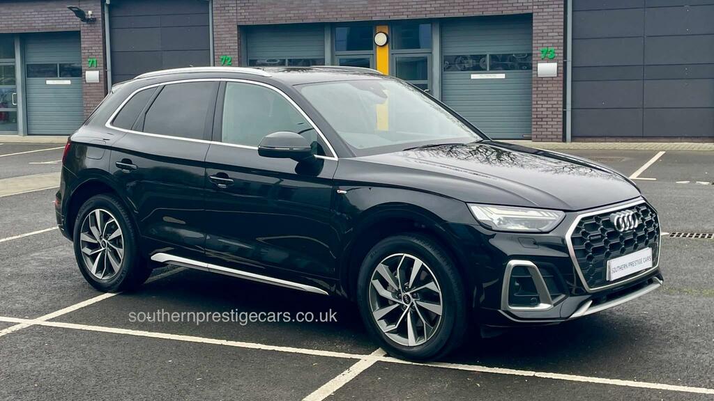 Audi Q5 2.0 Tdi 40 S Line S Tronic Quattro Euro 6 Ss Black #5