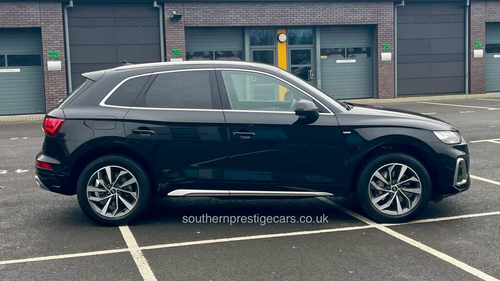 Audi Q5 2.0 Tdi 40 S Line S Tronic Quattro Euro 6 Ss Black #6