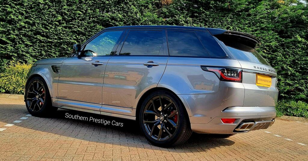 Land Rover Range Rover Sport 5.0 P575 V8 Svr 4Wd Euro 6 Ss Grey #4