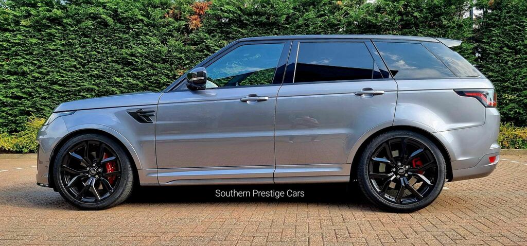 Land Rover Range Rover Sport 5.0 P575 V8 Svr 4Wd Euro 6 Ss Grey #5