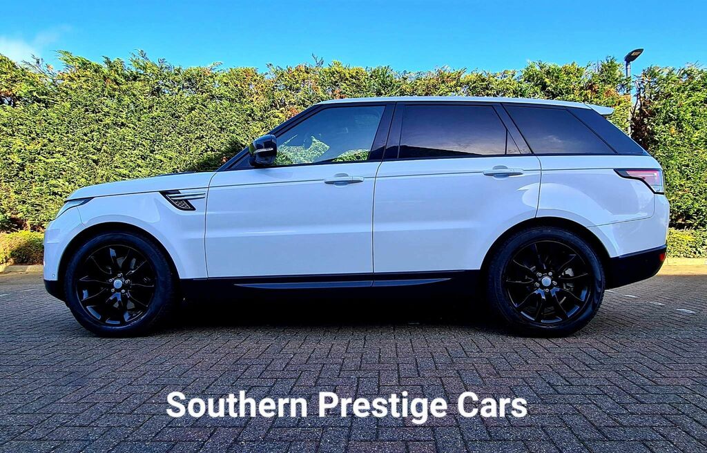 Land Rover Range Rover Sport 3.0 Sd V6 Hse 4Wd Euro 6 Ss White #5