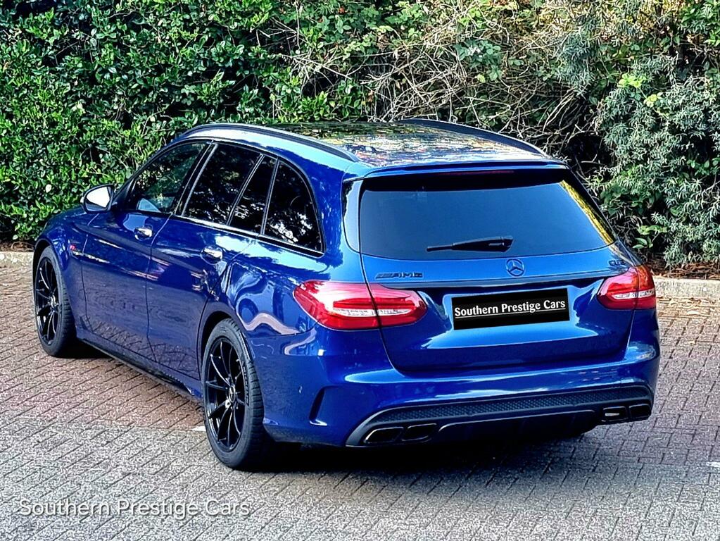Mercedes-Benz C Class 4.0 C63 V8 Biturbo Amg Premium Spds Mct Euro 6 BN17MVC Blue #4