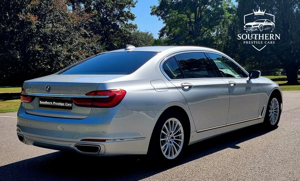 BMW 7 Series 3.0 740Li Gpf Euro 6 Ss Silver #4