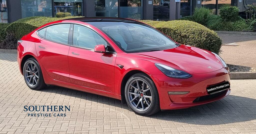 Tesla Model 3 Dual Motor Long Range 4Wde LF73WNO Red #6