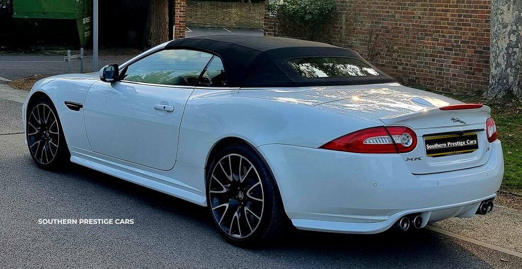 Jaguar XKR 5.0 V8 Euro 5 White #4