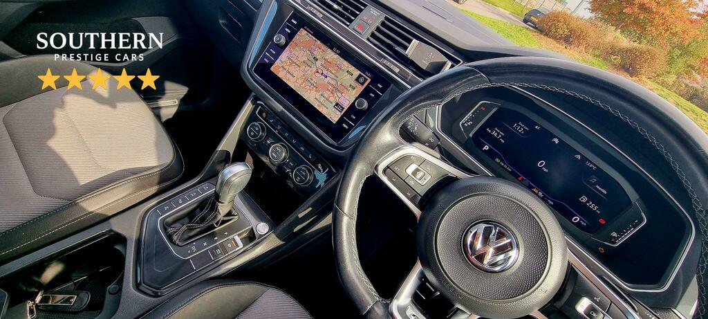 Volkswagen Tiguan 2.0 Tdi R-line Tech Dsg Euro 6 Ss LC20UAS White #3