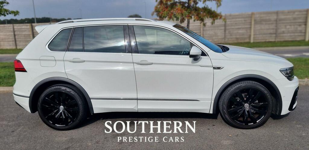 Volkswagen Tiguan 2.0 Tdi R-line Tech Dsg Euro 6 Ss LC20UAS White #5