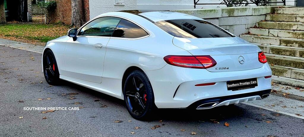 Mercedes-Benz C Class 2.1 C220d Amg Line Premium G-tronic Euro 6 Ss NL16ZVZ White #3