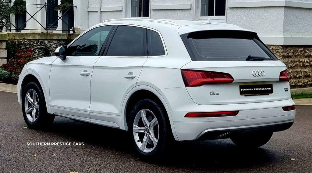 Audi Q5 2.0 Tfsi Sport S Tronic Quattro Euro 6 Ss YX18YBM White #4