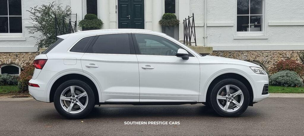 Audi Q5 2.0 Tfsi Sport S Tronic Quattro Euro 6 Ss YX18YBM White #6