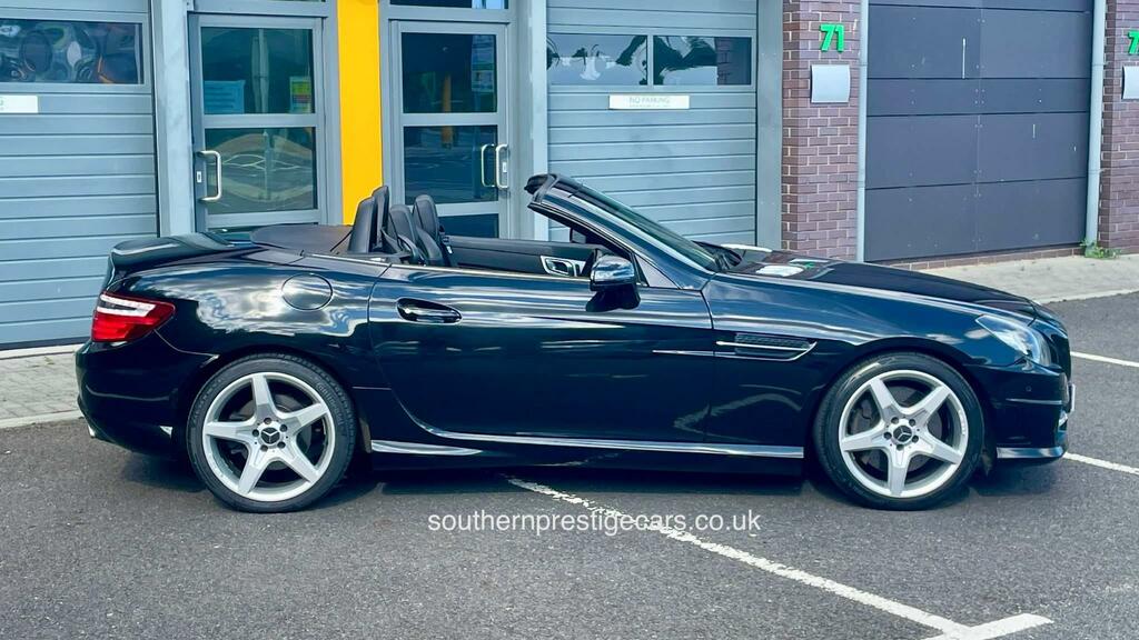 Mercedes-Benz SLK 3.5 Slk350 Blueefficiency Amg Sport G-tronic Euro Black #5