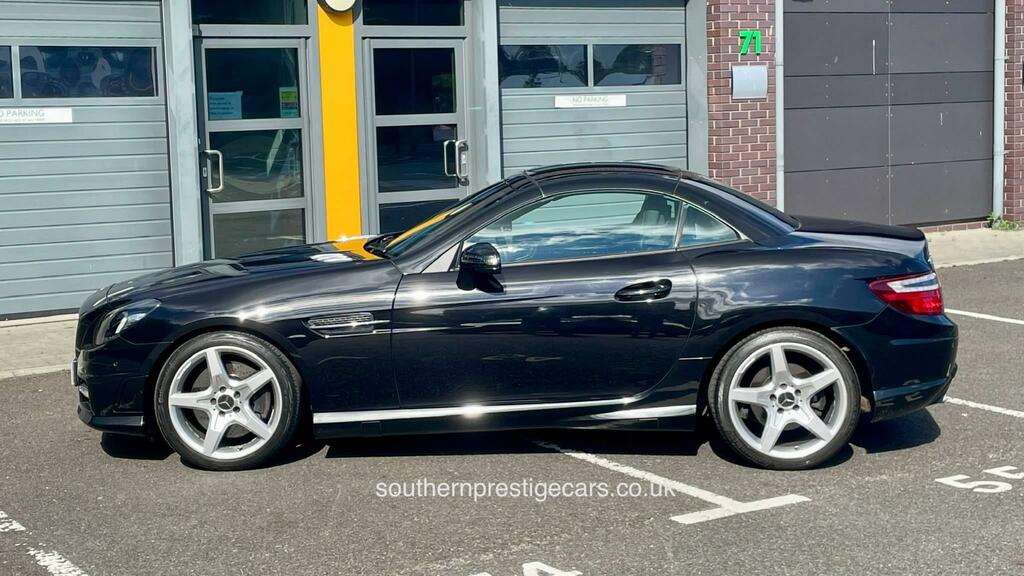 Mercedes-Benz SLK 3.5 Slk350 Blueefficiency Amg Sport G-tronic Euro Black #6