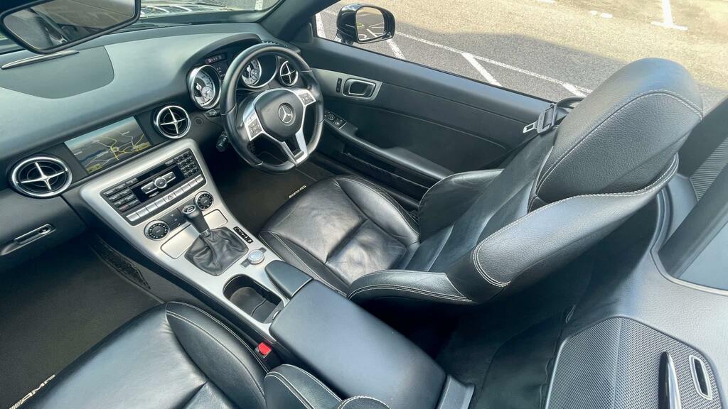 Mercedes-Benz SLK 3.5 Slk350 Blueefficiency Amg Sport G-tronic Euro Black #2