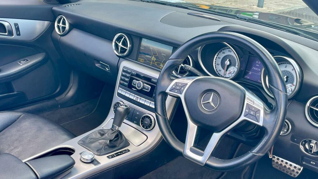 Mercedes-Benz SLK 3.5 Slk350 Blueefficiency Amg Sport G-tronic Euro Black #3