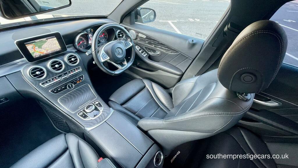 Mercedes-Benz C Class 2.1 C220d Amg Line G-tronic Euro 6 Ss Grey #2