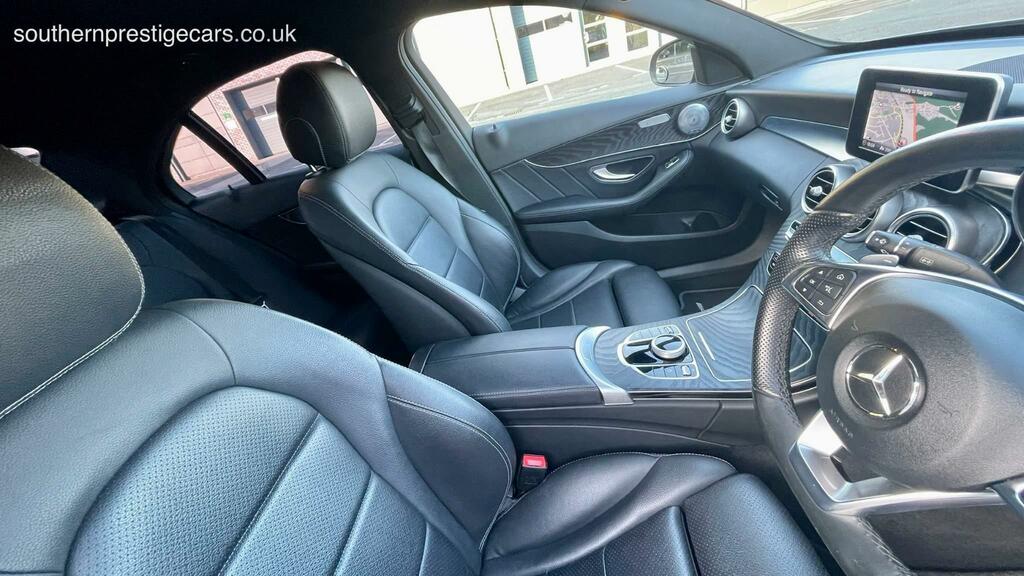 Mercedes-Benz C Class 2.1 C220d Amg Line G-tronic Euro 6 Ss Grey #3