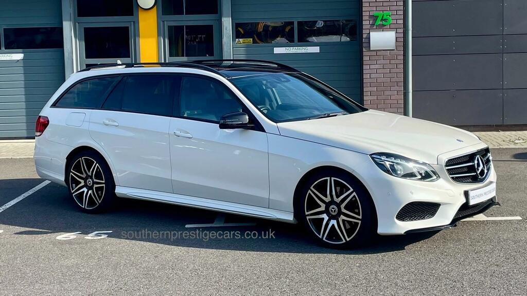 Mercedes-Benz E Class 3.0 E350 V6 Bluetec Amg Night Edition Premium G- White #5