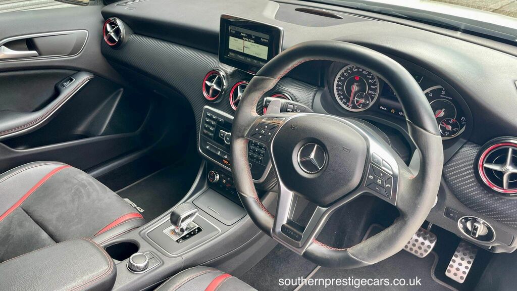 Mercedes-Benz A Class 2.0 A45 Amg Spds Dct 4Matic Euro 6 Ss  White #3