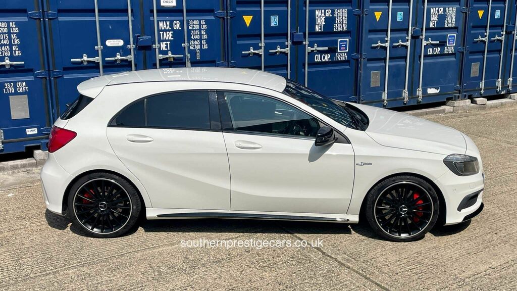 Mercedes-Benz A Class 2.0 A45 Amg Spds Dct 4Matic Euro 6 Ss  White #6