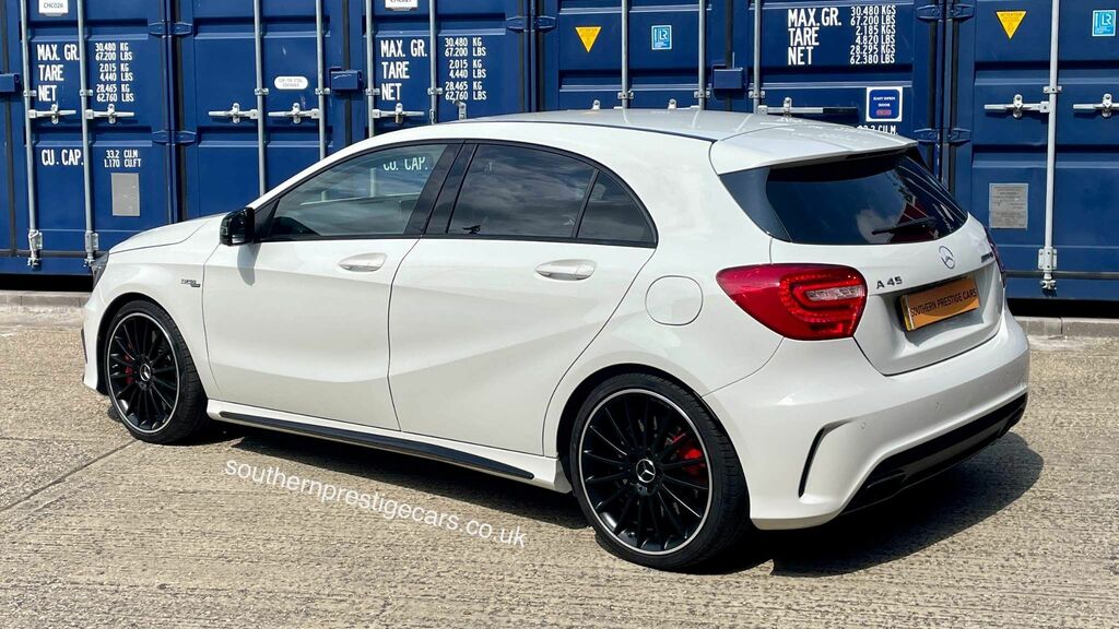 Mercedes-Benz A Class 2.0 A45 Amg Spds Dct 4Matic Euro 6 Ss  White #4