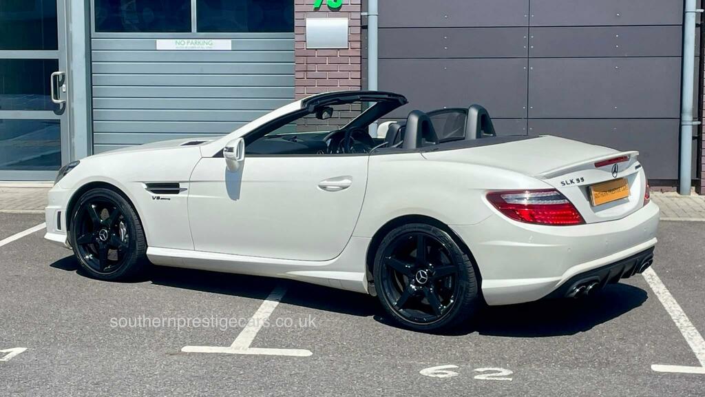 Mercedes-Benz SLK 5.5 Slk55 V8 Amg Spds7gt Euro 6 Ss White #4