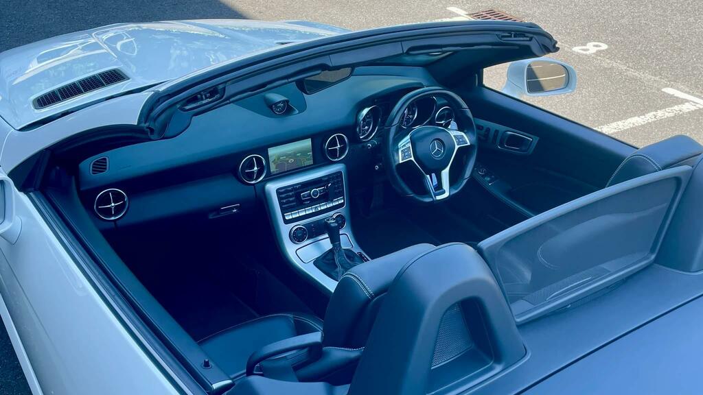 Mercedes-Benz SLK 5.5 Slk55 V8 Amg Spds7gt Euro 6 Ss White #5