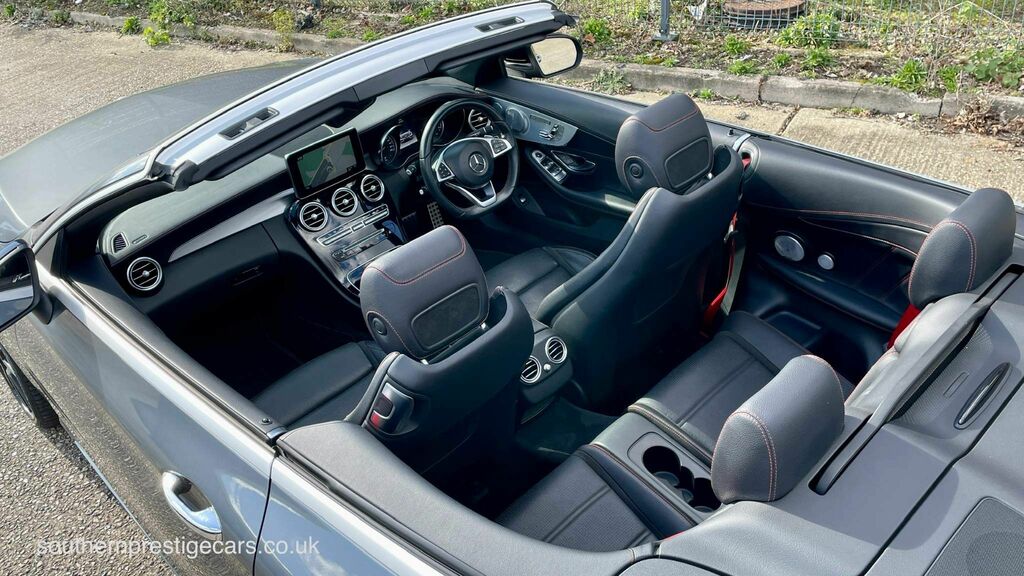 Mercedes-Benz C Class 3.0 C43 V6 Amg Premium Plus Cabriolet G-tronic Grey #2