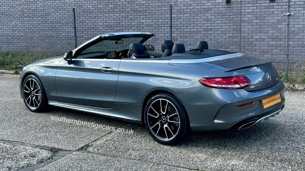 Mercedes-Benz C Class 3.0 C43 V6 Amg Premium Plus Cabriolet G-tronic Grey #4