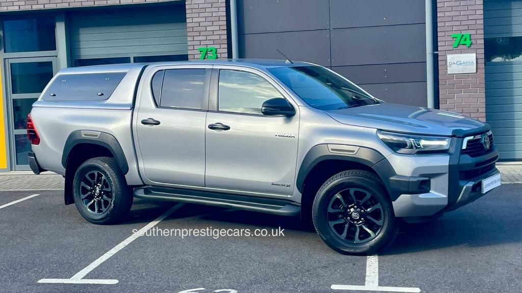 Toyota HILUX 2.8 D-4d Invincible X Double Cab Pickup 4Wd Euro 6 Silver #6