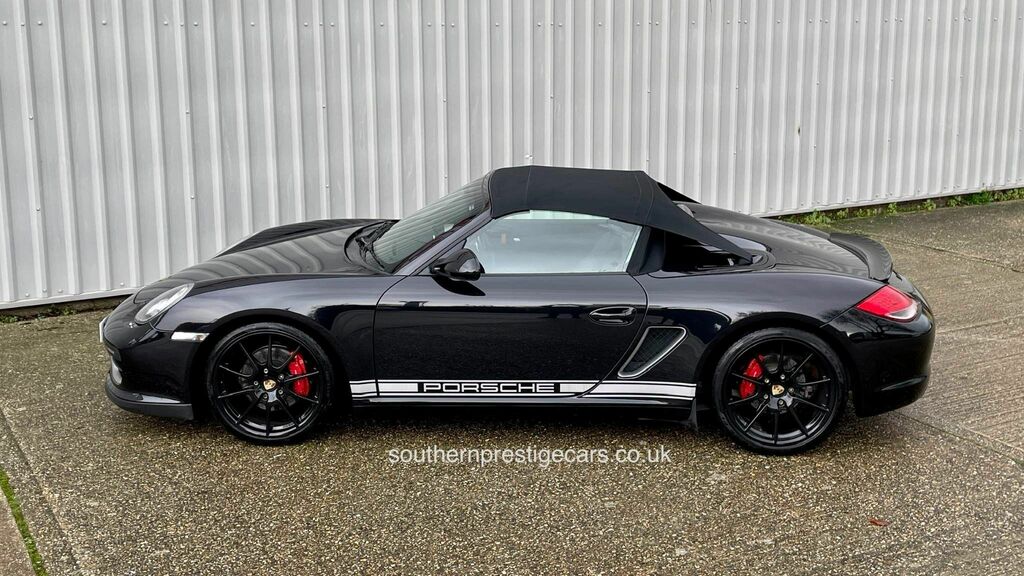 Porsche Boxster 3.4 987 Spyder Black #5