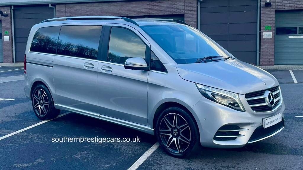 Mercedes-Benz V Class 2.2 V250d Amg Line G-tronic Euro 6 Ss 7 Se Silver #6