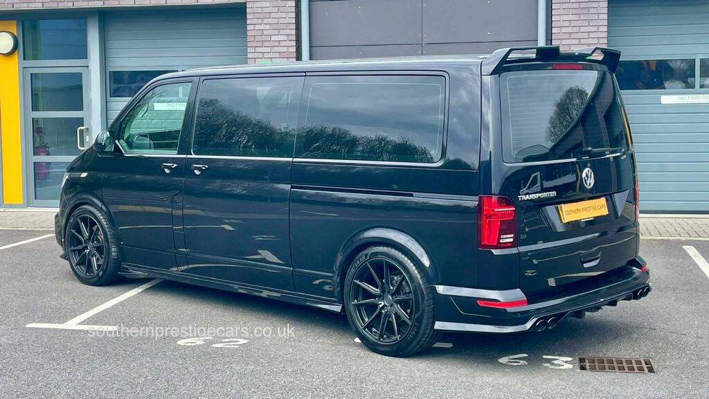 Volkswagen Transporter Shuttle 2.0 Bitdi Se Dsg Lwb Euro 6 Ss Black #4
