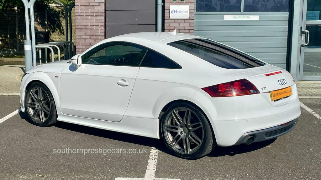 Audi TT 2.0 Tfsi Black Edition S Tronic Quattro Euro 5 S White #4