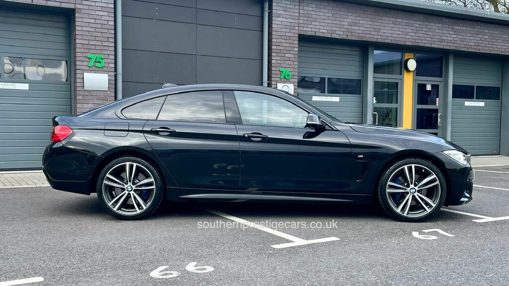 BMW 4 Series Gran Coupe 2.0 420I M Sport Xdrive Euro 6 Ss Black #5