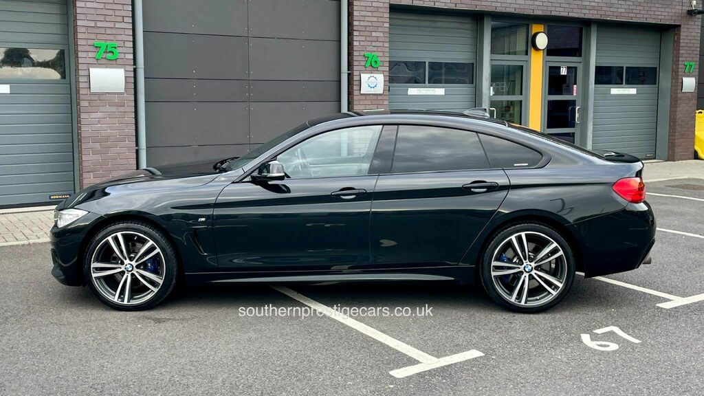 BMW 4 Series Gran Coupe 2.0 420I M Sport Xdrive Euro 6 Ss Black #6