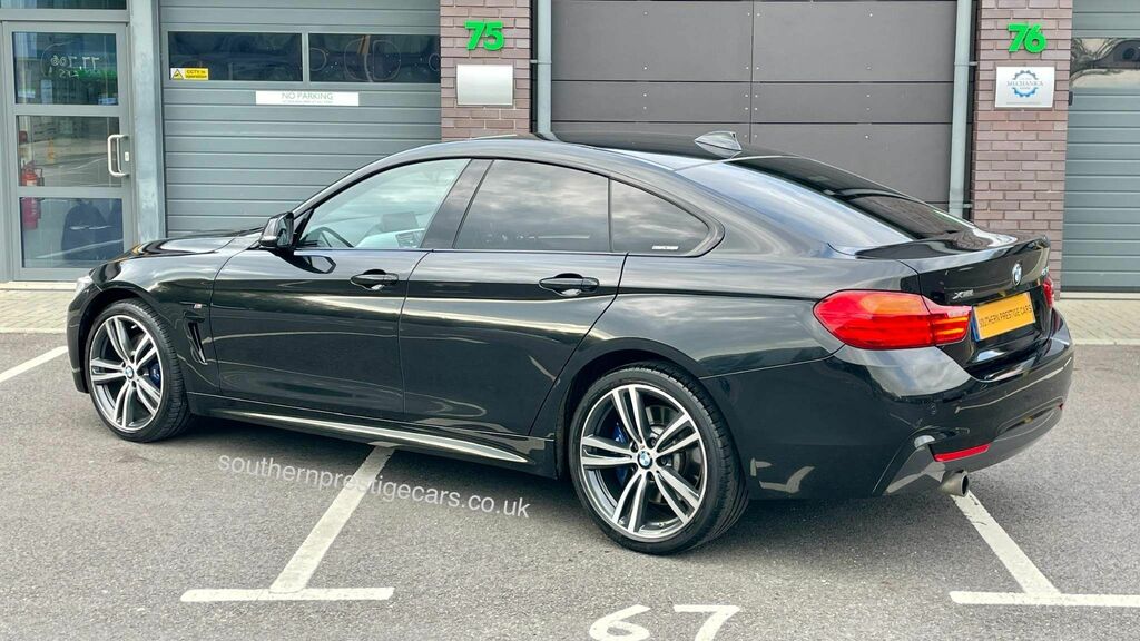 BMW 4 Series Gran Coupe 2.0 420I M Sport Xdrive Euro 6 Ss Black #4