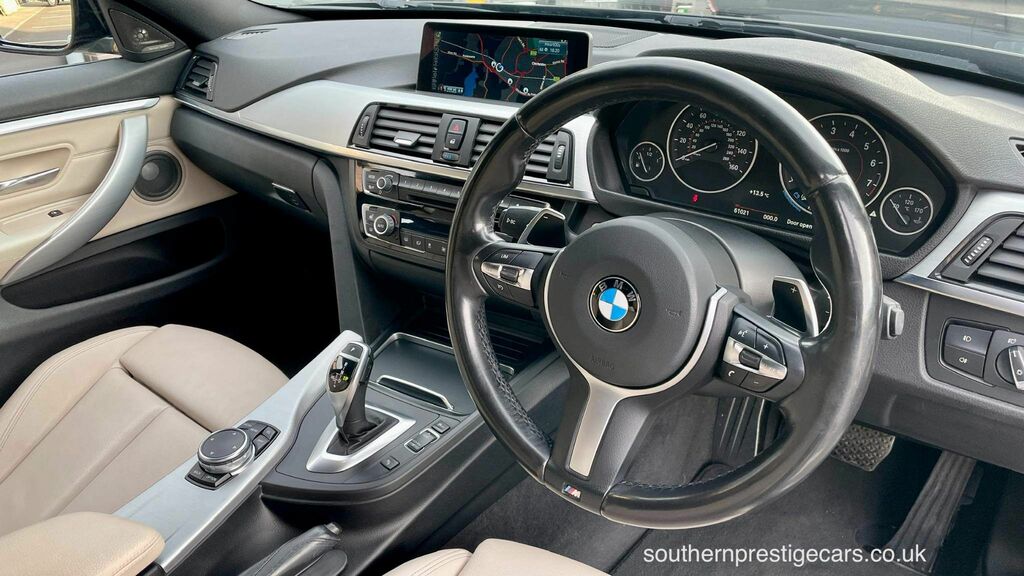 BMW 4 Series Gran Coupe 2.0 420I M Sport Xdrive Euro 6 Ss Black #3