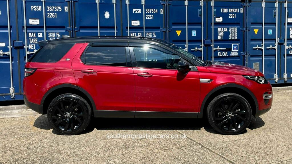 Land Rover Discovery Sport 2.0 Td4 Hse Luxury 4Wd Euro 6 Ss Red #5