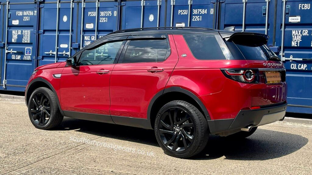 Land Rover Discovery Sport 2.0 Td4 Hse Luxury 4Wd Euro 6 Ss Red #4