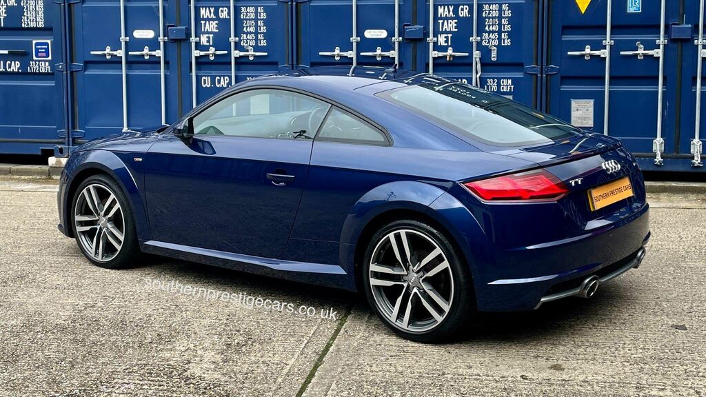 Audi TT 2.0 Tdi Ultra S Line Euro 6 Ss Blue #4