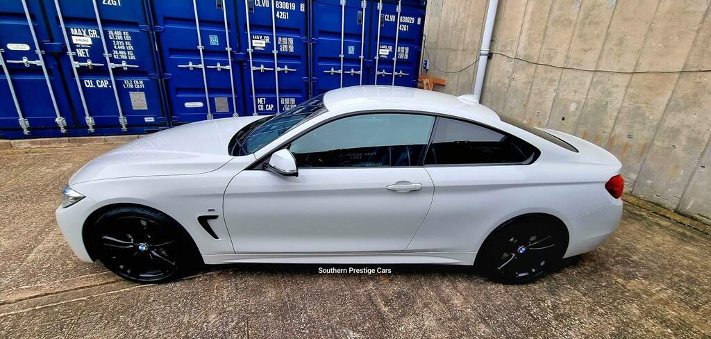 BMW 4 Series 2.0 420D M Sport Euro 6 Ss White #5