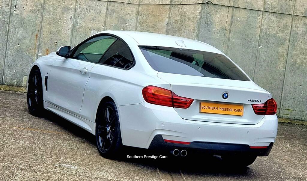 BMW 4 Series 2.0 420D M Sport Euro 6 Ss White #3