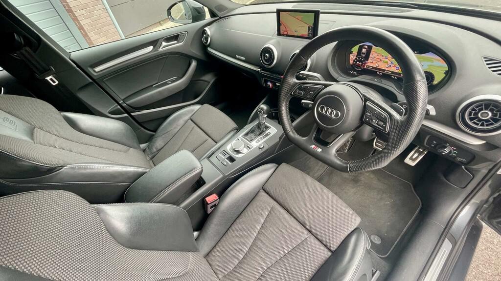 Audi A3 2.0 Tfsi Black Edition S Tronic Quattro Euro 6 S Grey #3
