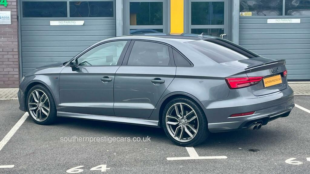 Audi A3 2.0 Tfsi Black Edition S Tronic Quattro Euro 6 S Grey #4