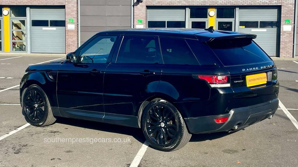 Land Rover Range Rover Sport 3.0 Sd V6 Hse 4Wd Euro 6 Ss Black #4