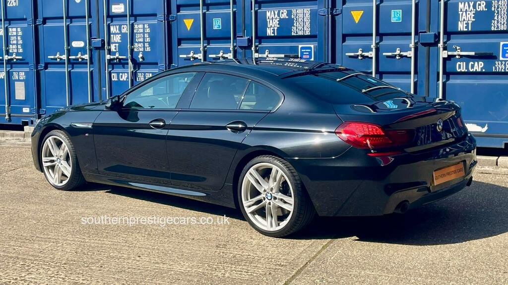 BMW 6 Series Gran Coupe 3.0 640D M Sport Euro 6 Ss Black #4