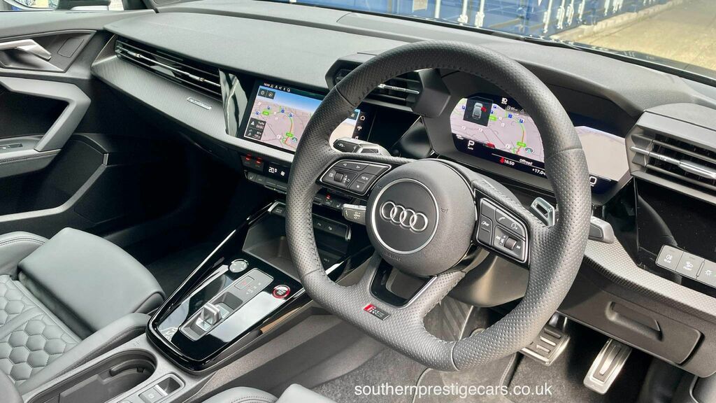 Audi RS3 2.5 Tfsi Carbon Black Sportback S Tronic Quattro E Grey #3