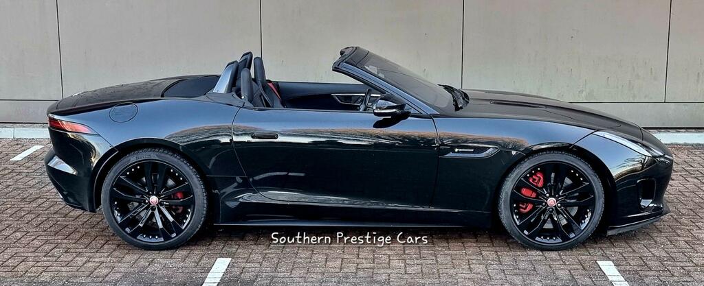 Jaguar F-Type 3.0 V6 R-dynamic Euro 6 Ss Black #4